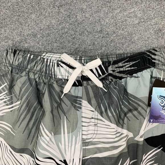 Kanu Swim Shorts Men XL Extra Large Ivy Tahiti Quick Dry Brief Lined Beach Trunk - Picture 3 of 13